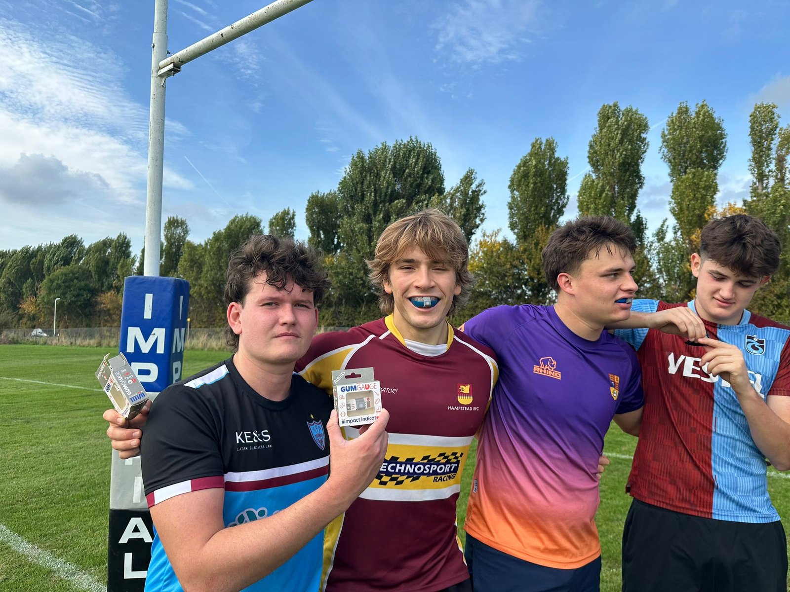 Players at fresher trials